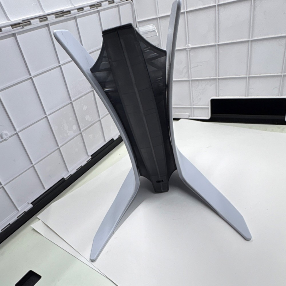 PlayStation 5 Console Controller Charging Dock Stand Gray Black Clear Plastic