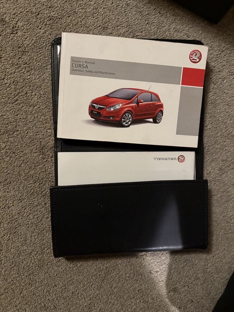Vauxhall Corsa D Owners Manual