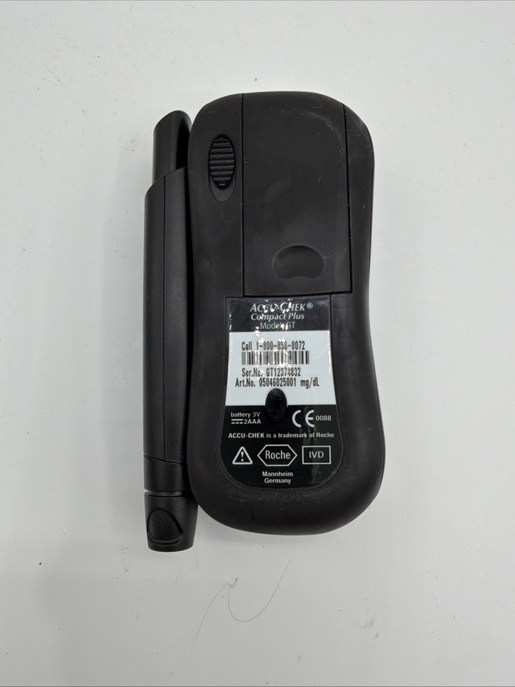 ACCU CHECK COMPACT PLUS Blood Glucose Meter With Test Strips