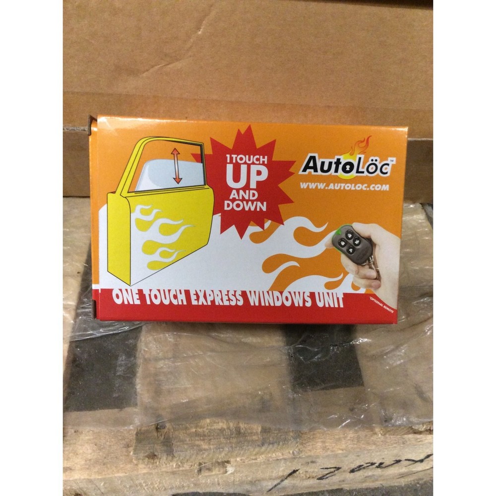 Autoloc One Touch Up Down Car Power Window Switch Control Module 12V Universal