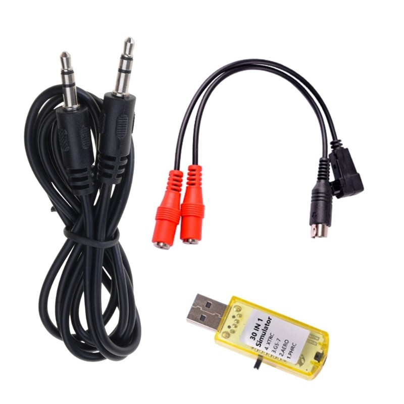 30 in 1 Remote Control Simulation Tool USB Flight Simulation Tool