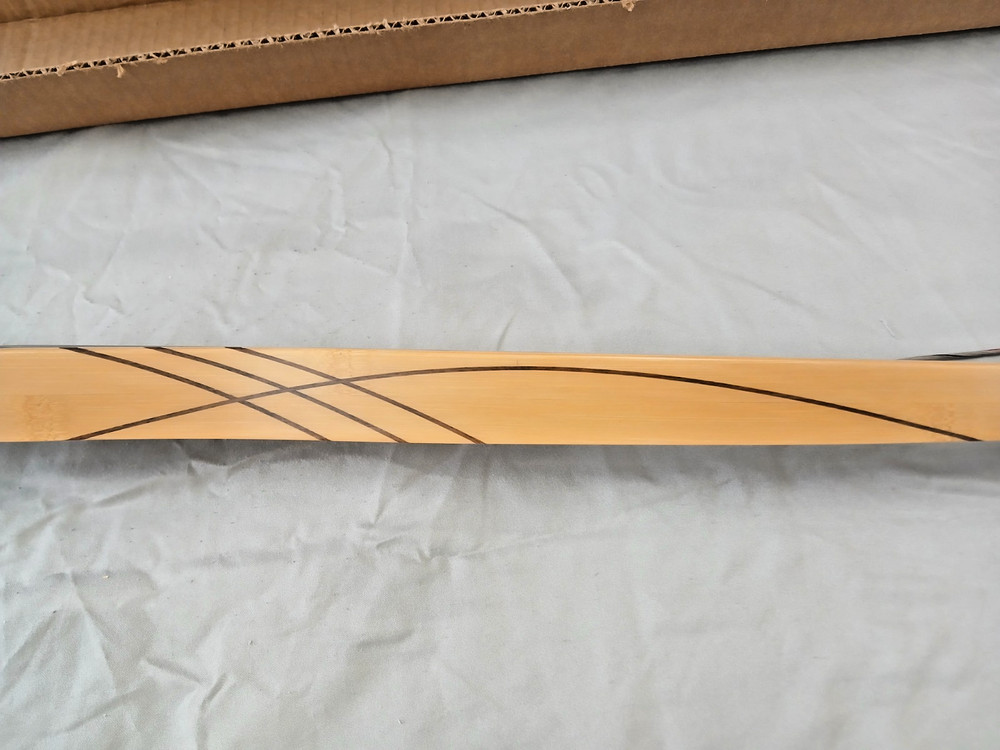 CHARRON ARCHERY - CUSTOM LONGBOW 60"AMO @ 32#