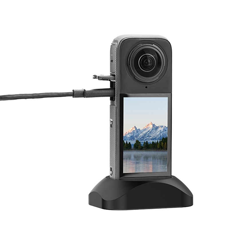 Silicone Stand Base Solid Foundation For Insta360 X4 Action Camera Accessories