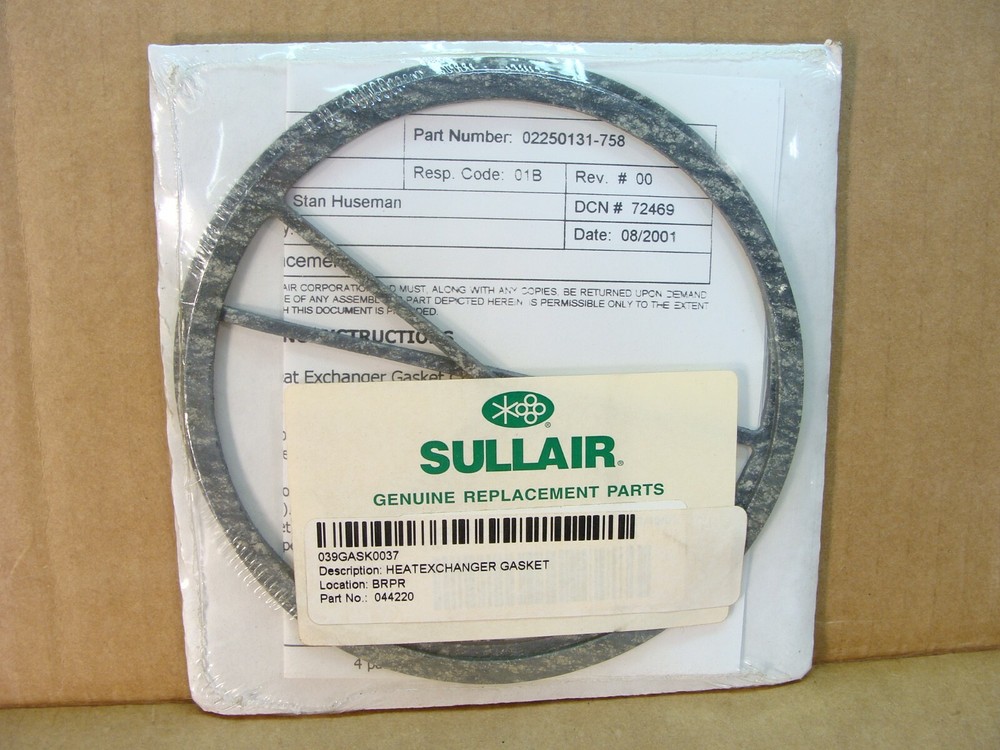 NEW SULLAIR 044220 gasket - 2 gaskets per package