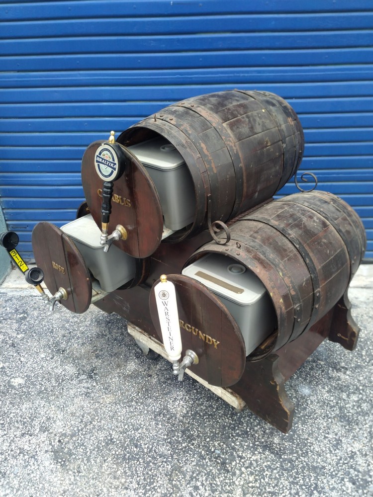 WINE COOLER WINE BARRELS