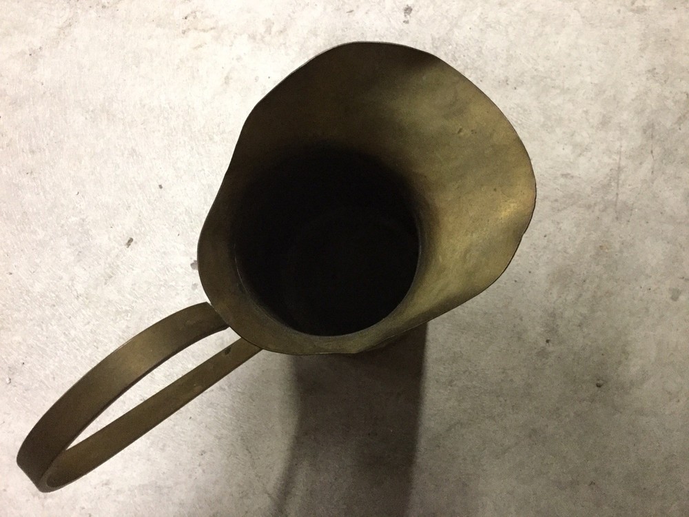 Decorative Brass Finish Pitcher