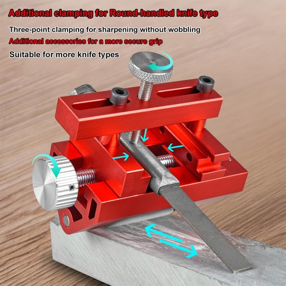 Honing Guide for Chisels and Planes, Adjustable Chisel Sharpening Jig