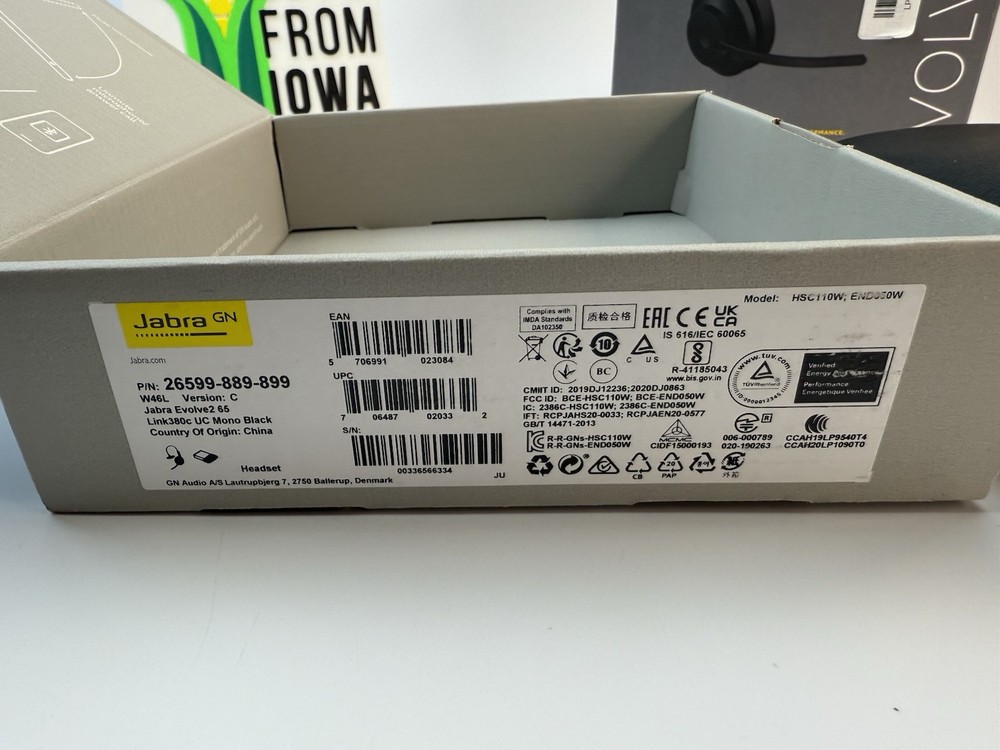 Jabra Evolve2 65 USB-C Wireless Headset