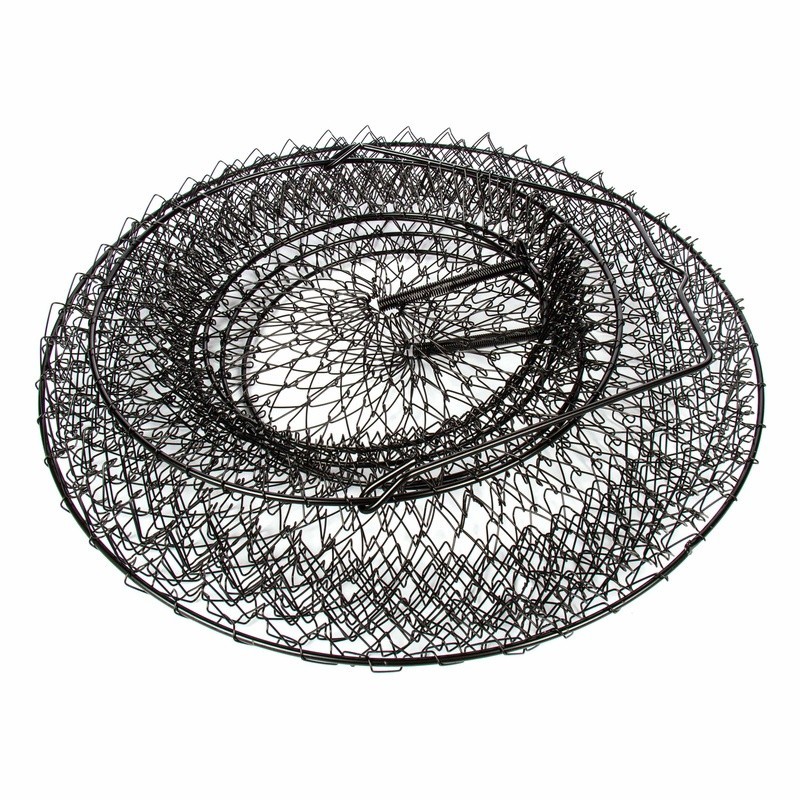 13" Collapsible Fish Basket 2 Pack