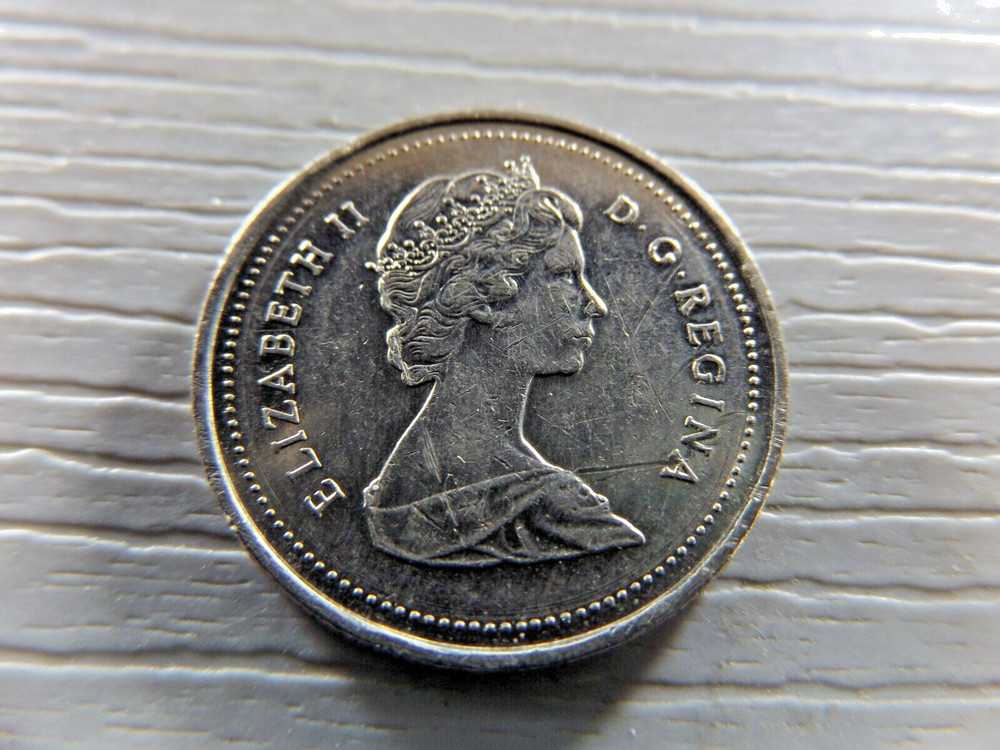 CANADA 1987 25 Cents #1d