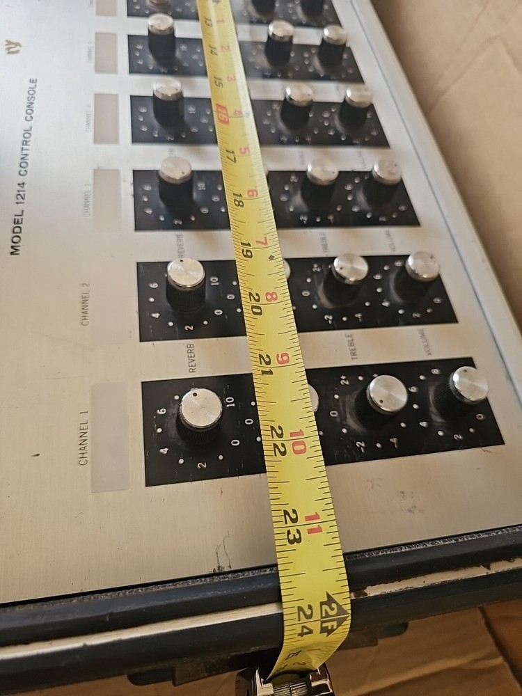 CLASSIC ALTEC MODEL 1214 CONTROL CONSOLE MIXER 6 + 1 CHANNEL