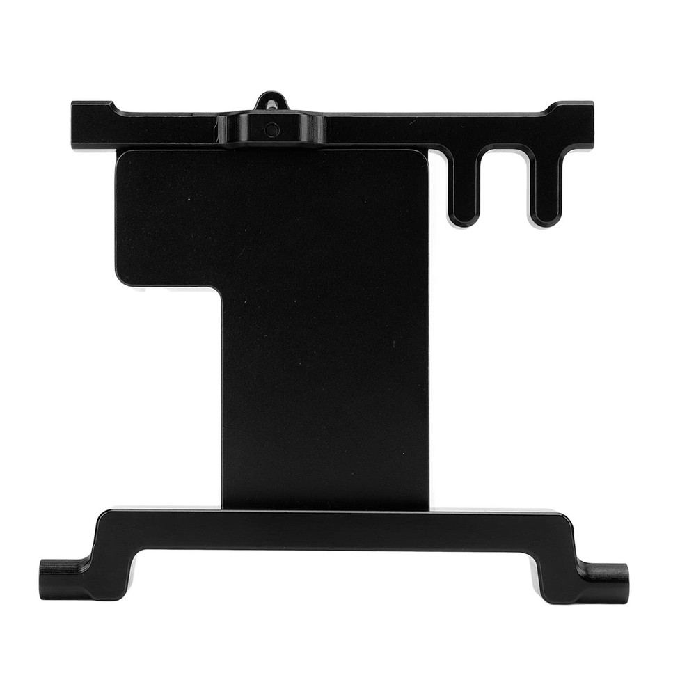 Fixed Servo Mount Bracket, Aluminium Alloy Fixed Servo Mount Black One Size