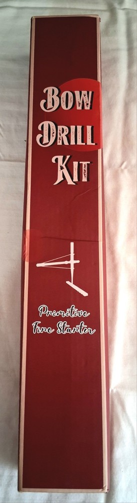 Bushcraft Fire Starter Kit Special Bow Drill - Complete Kit Never Used