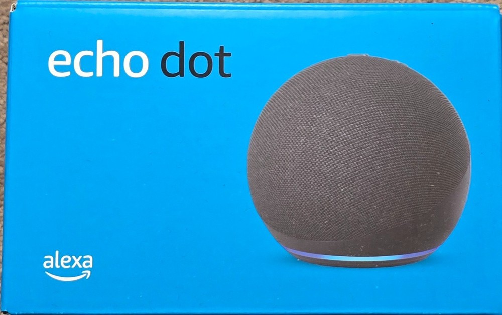 Amazon Echo Dot 5th Gen Smart Speaker with Alexa Charcoal New!