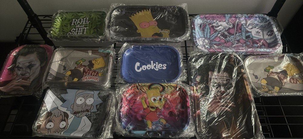 HIGH QUALITY CUSTOM ROLLING TRAYS