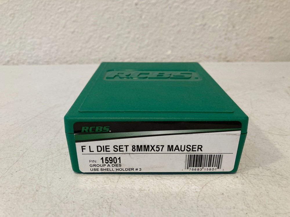 RCBS 8x57 Mauser Reloading 2 Die Set Full Length 15901