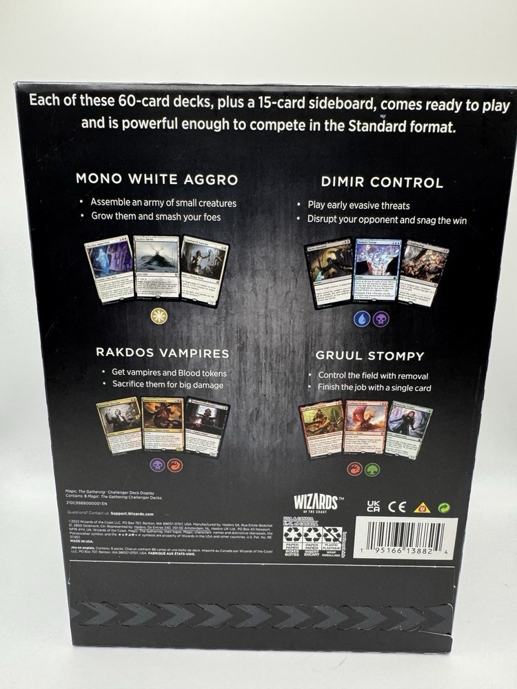 Magic 2022 Challenger Deck - Display Box New