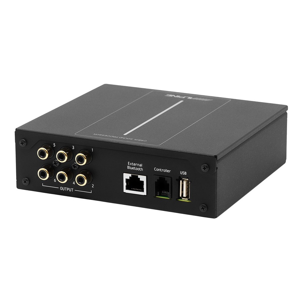 Alpine PXE-C60-60, S2-A36F, S2-A120M Optim6 6-Ch. Processor & Mono Amp Bundle