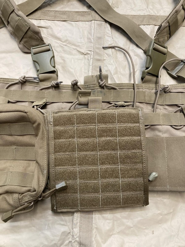 Condor Chest Rig Coyote Brown Tactical Lot Molle Gear Set Missing Pull Tab