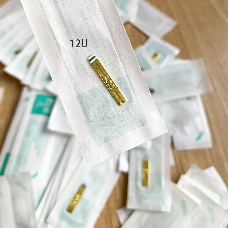 Permanent Makeup Needles Eyebrow Tattoo Microblading Needle For 3D Embroidery