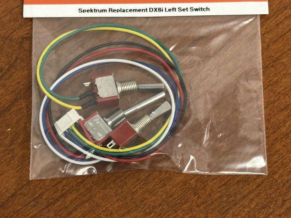 Spektrum DX6i Transmitter Replacement Left Set Switch Group