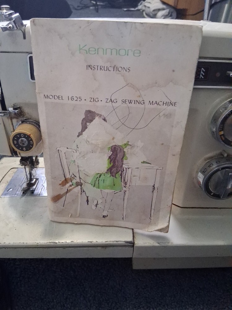 vintage kenmore sewing machine 1625