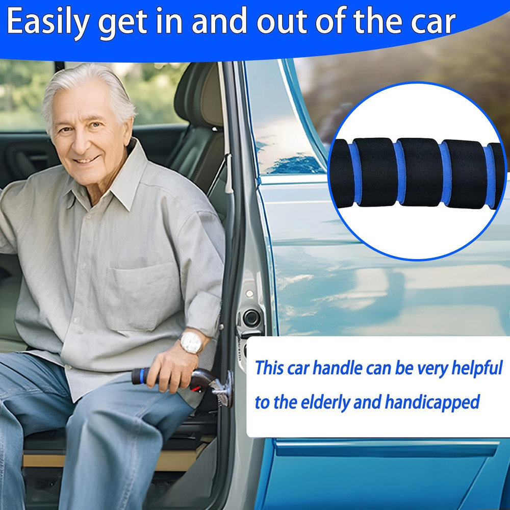 2Pack Car Door Handle for Elderly Car Handle Assist Support Multifunction for Se