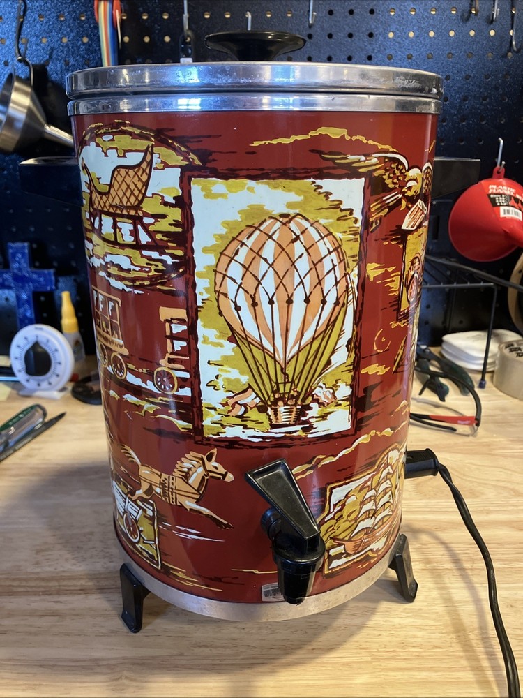 Rare West Bend 30 Cup Coffee Maker/Percolator Tested