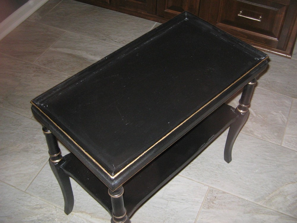 Antique Two Tier Side/End Table
