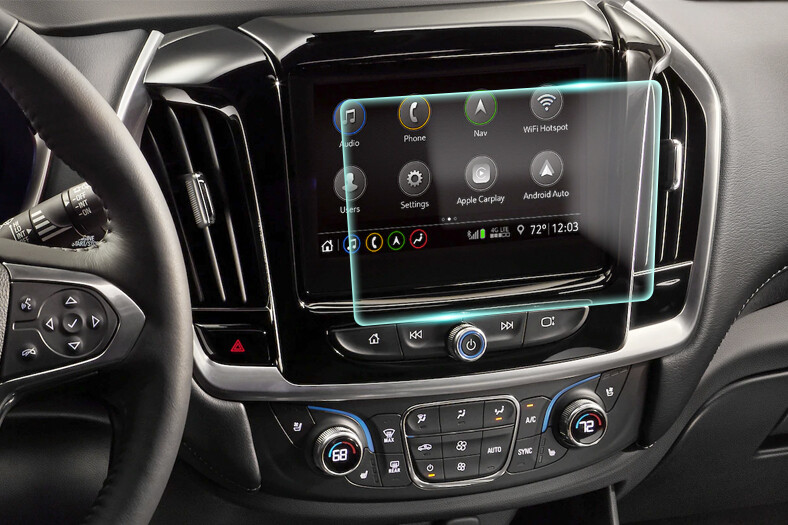 Crystal Clear Screen Protector for 2020 Chevrolet Traverse 8in Navigation