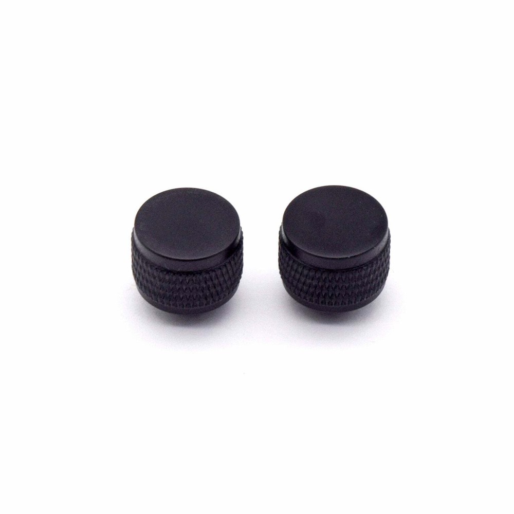 KD By AxLabs Threaded Strap Buttons (2) - Gretsch Style - Satin Black