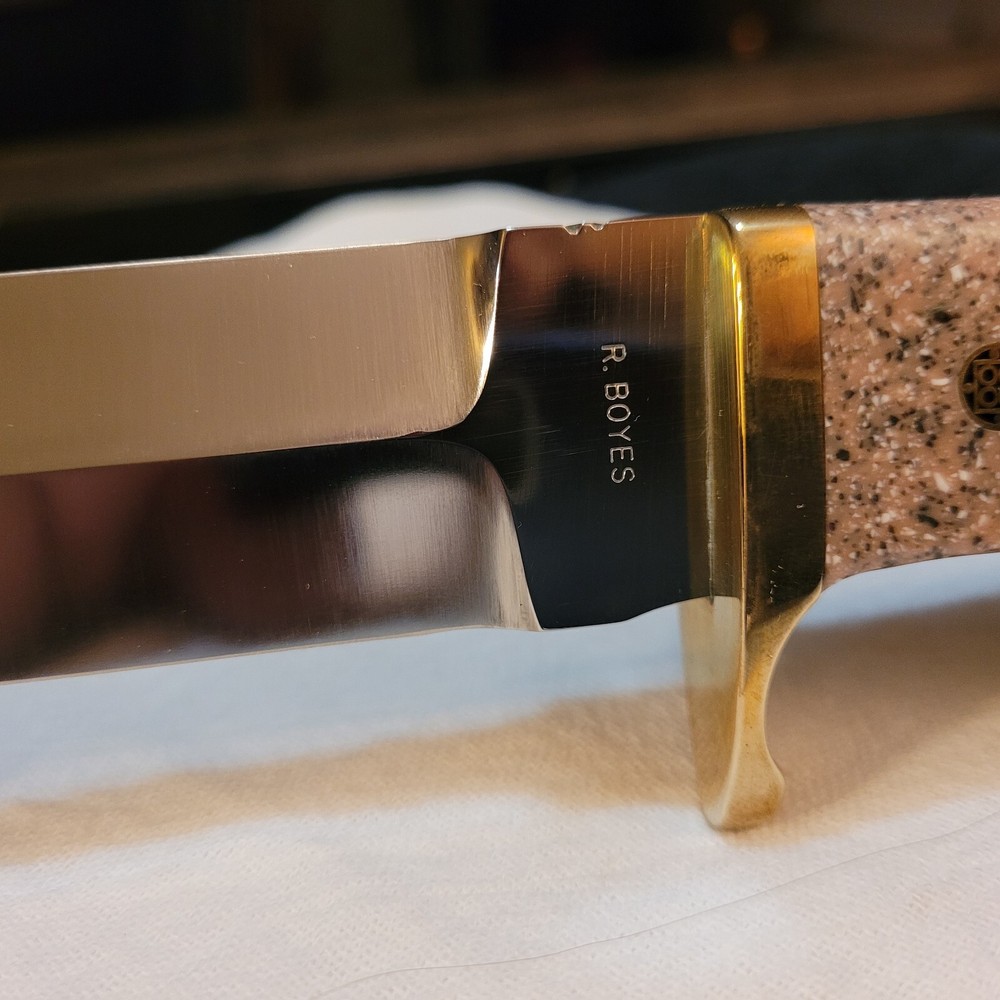 R. BOYES custom Handmade Hunting Knife