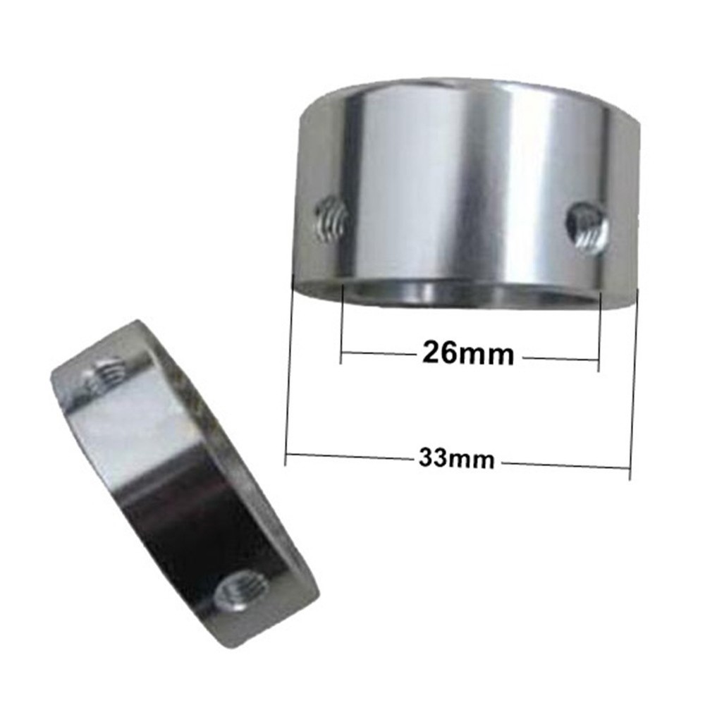 Gym Equipment Handle End Cap Plate Loaded Machine Accessory Silver Color