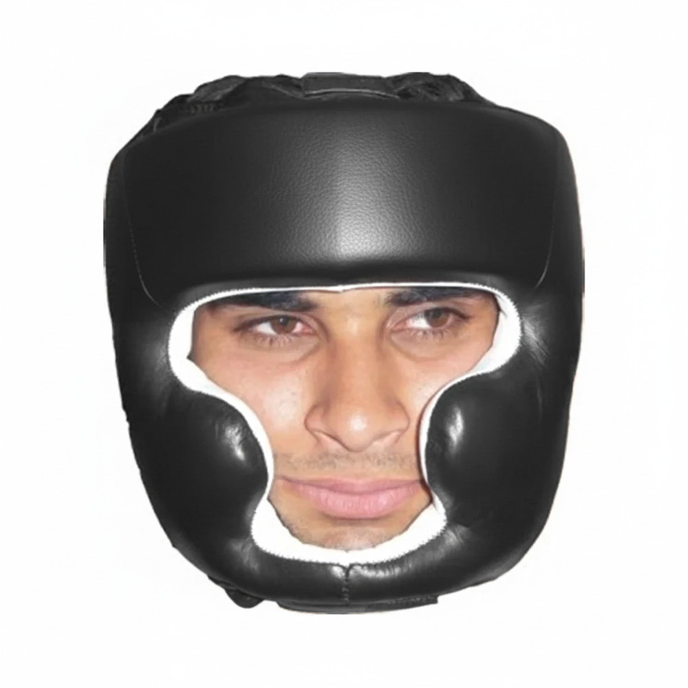 Durable Boxing Headgear - Full Face Protection, Adjustable Fit for Training