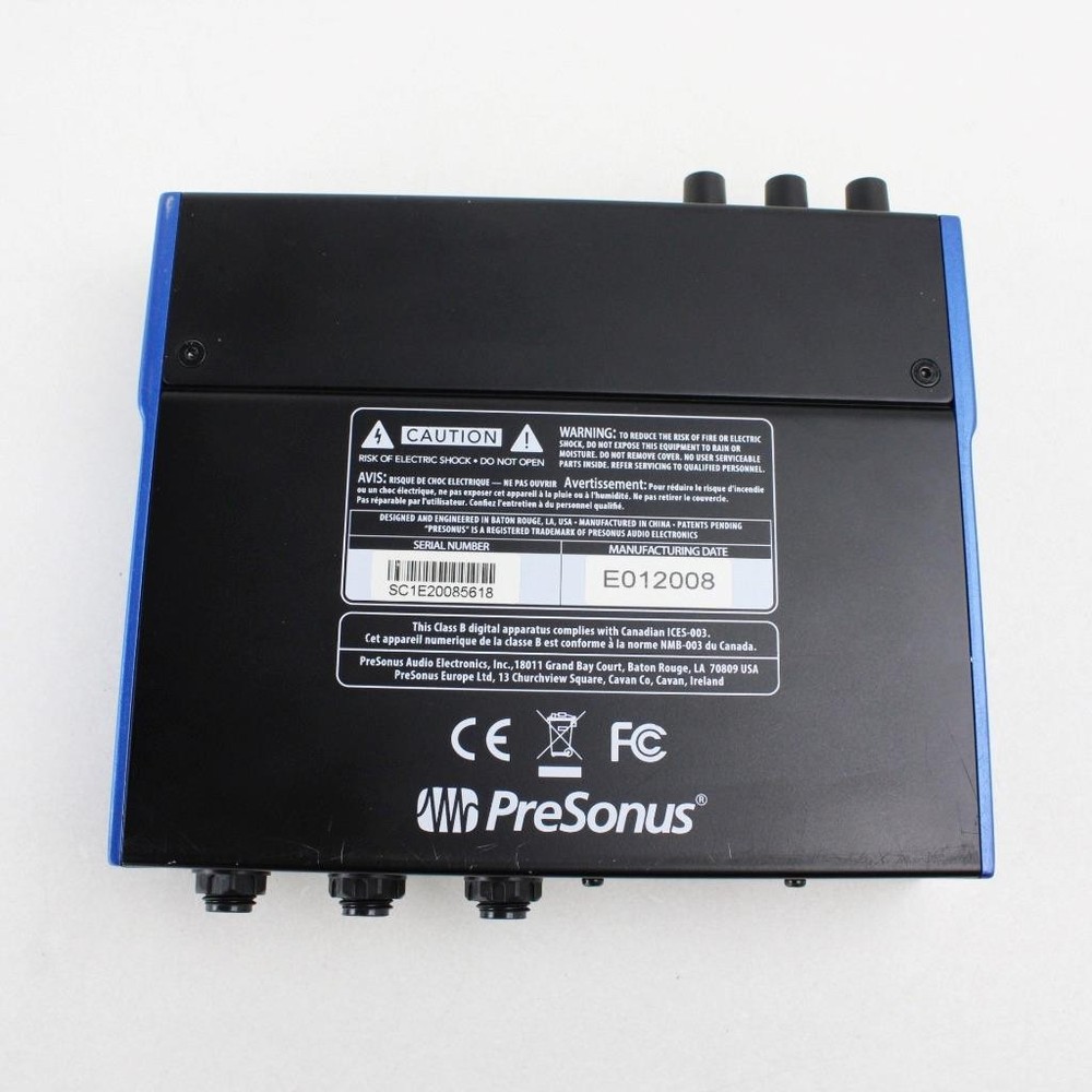 PreSonus Studio 24c - 192 kHz USB-C Audio Interface