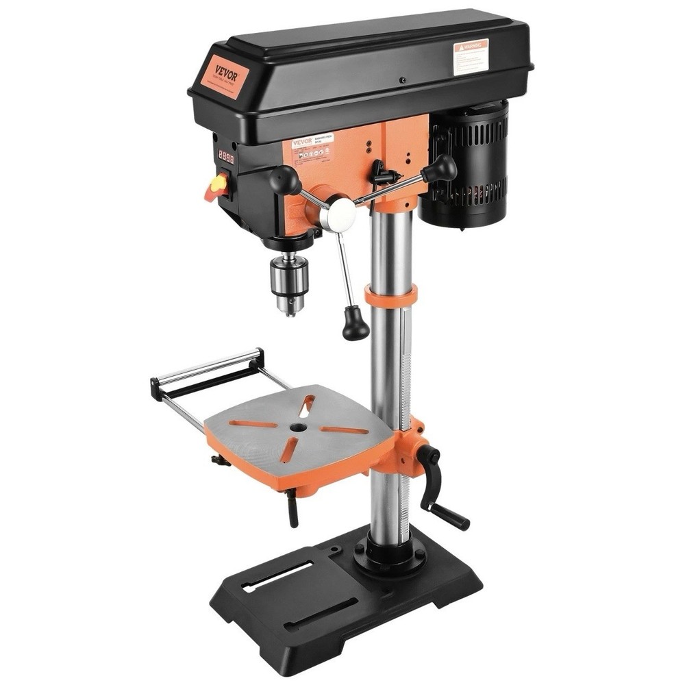 VEVOR 12-Inch Benchtop Drill Press Cast Iron Drill Press 5 Amp Variable Speed