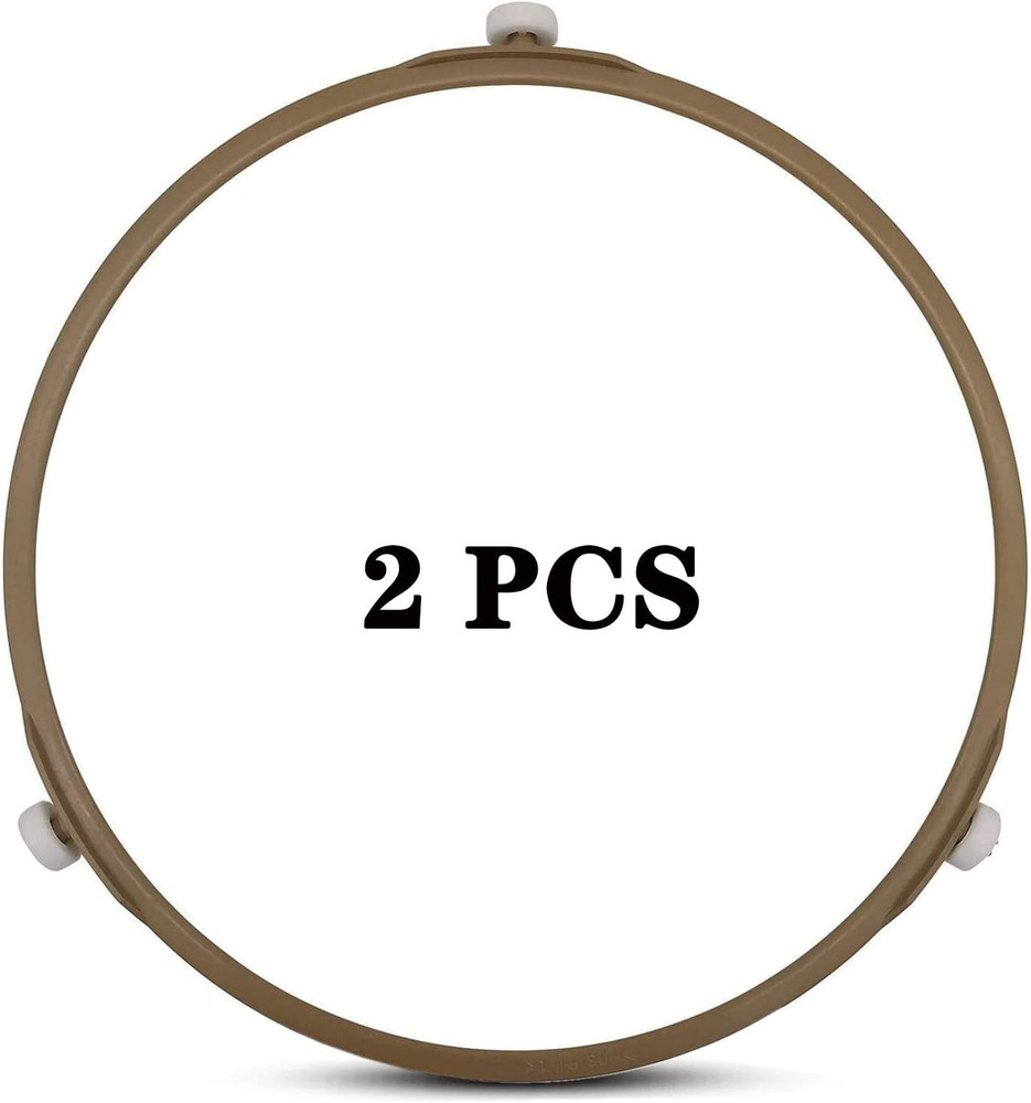 Microwave Turntable Ring 8.7 Inch Glass Plate Tray Roller Support Ring (2 PCS)