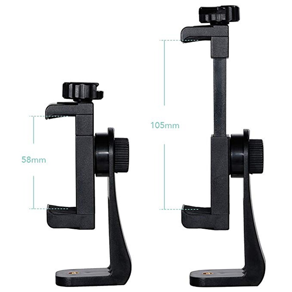 Cell Phone Tripod Adapter Holder Universal Smartphone Mount For iPhone Samsung