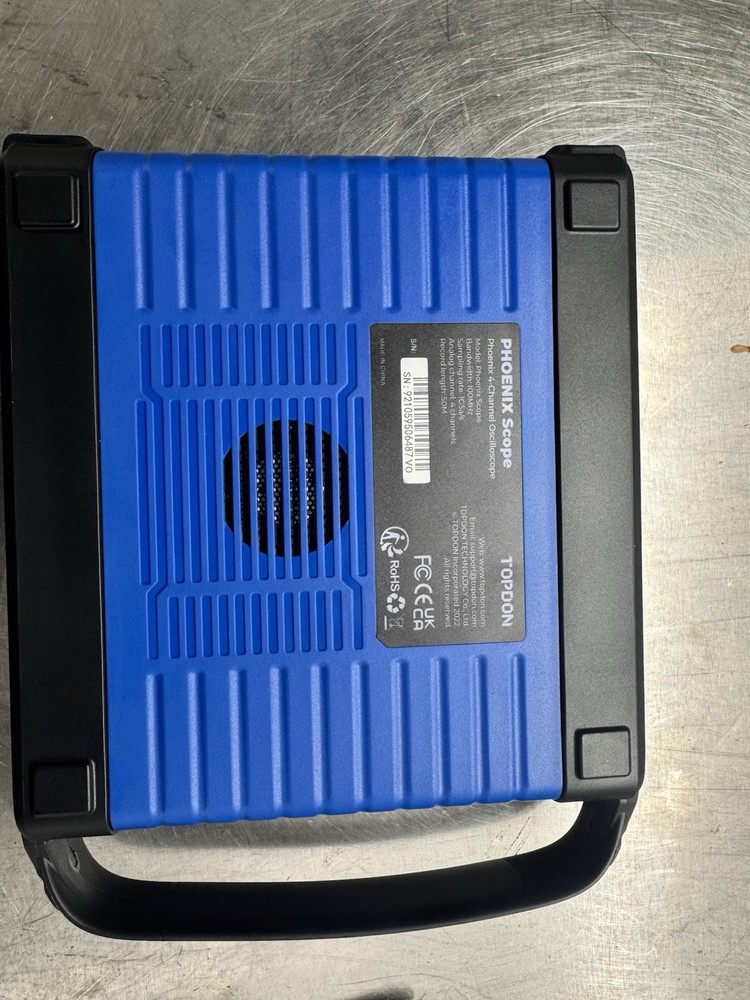 TOPDON Phoenix Scope 4-Channel Oscilloscope + Cable – Tested – Works