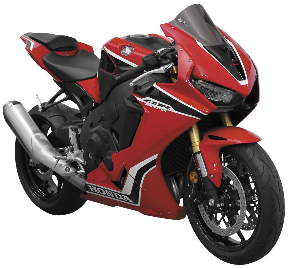 Zero Gravity 16-427-02 Double Bubble Windscreen - Smoke Smoke