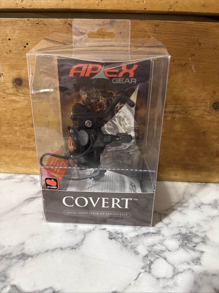 LH Covert High-Speed Click-Up Compound Bow Arrow Rest Black