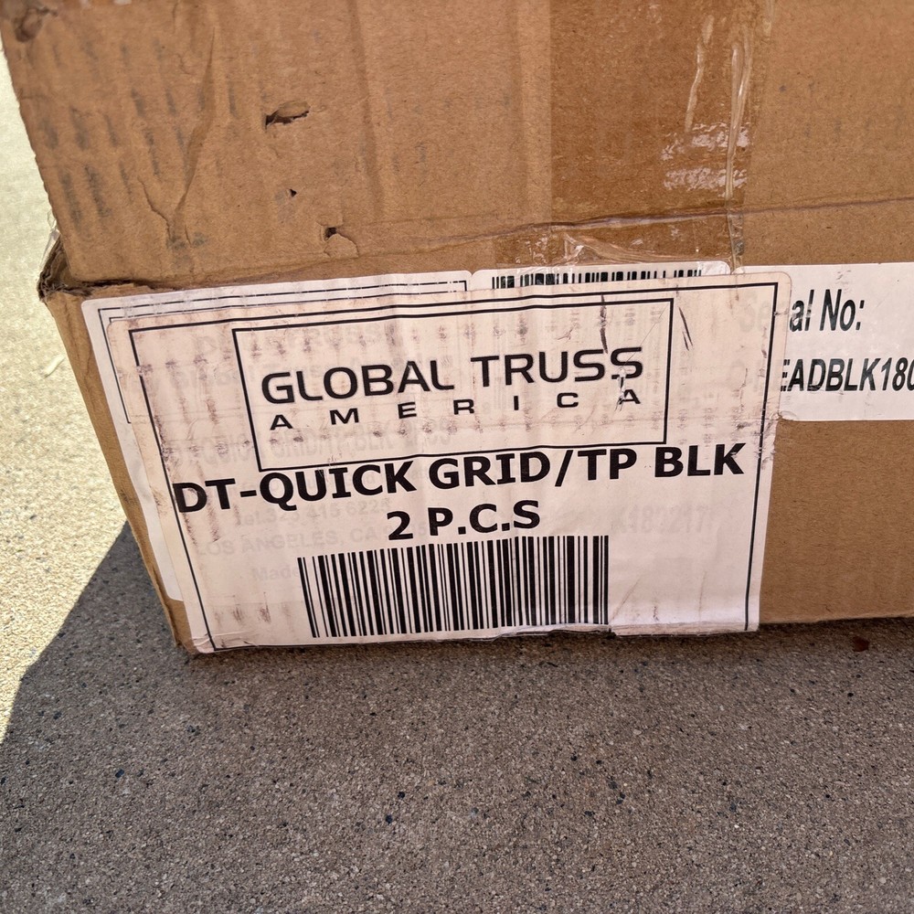 Global Truss DT-QUICK GRID/TP BLK (2 PACK)