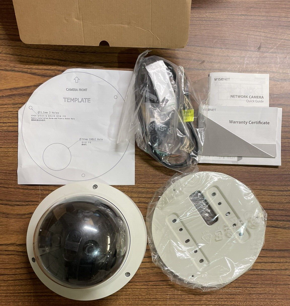 Hanwha Techwin - Wisenet 7.3MP Multi-sensor Dome Camera, PNM-9020V