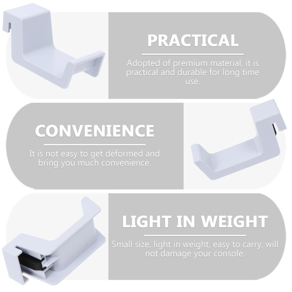 Headphone Stand Hanger Compatible for PS5 Plastic Over Ear Headset Hook