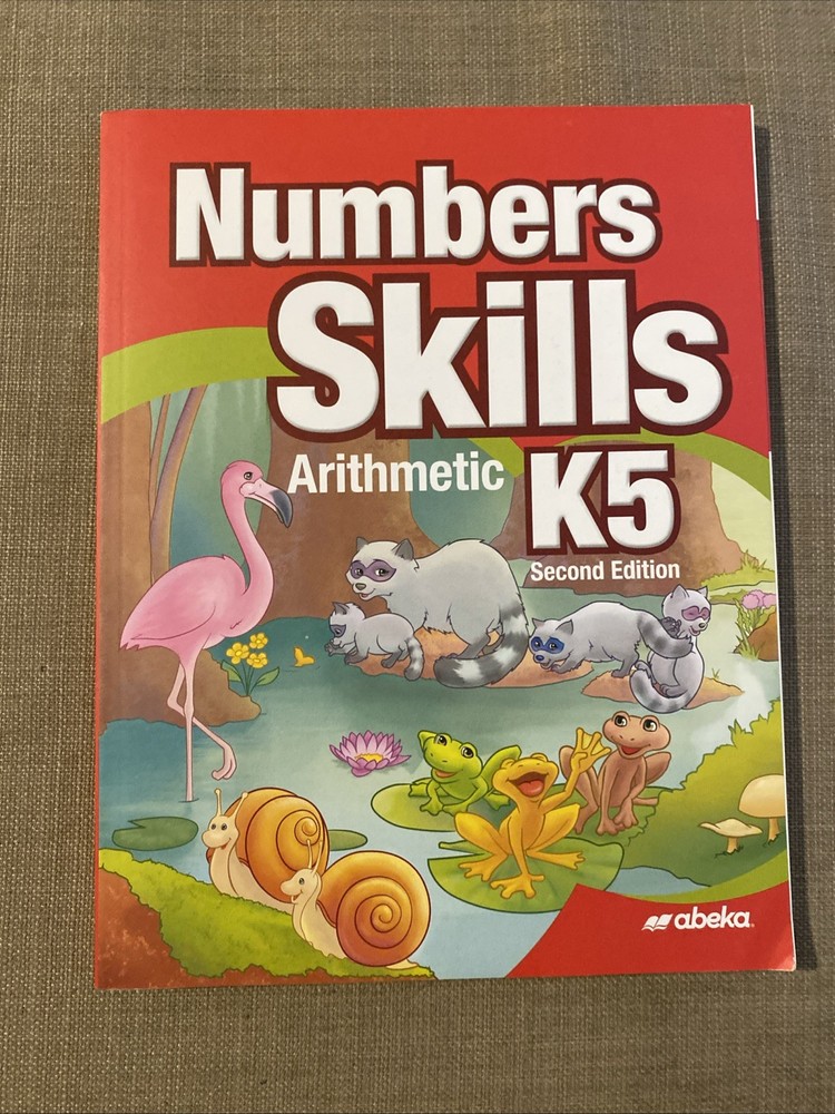# Abeka K5 Numbers Skills Student Workbook Clean Pages