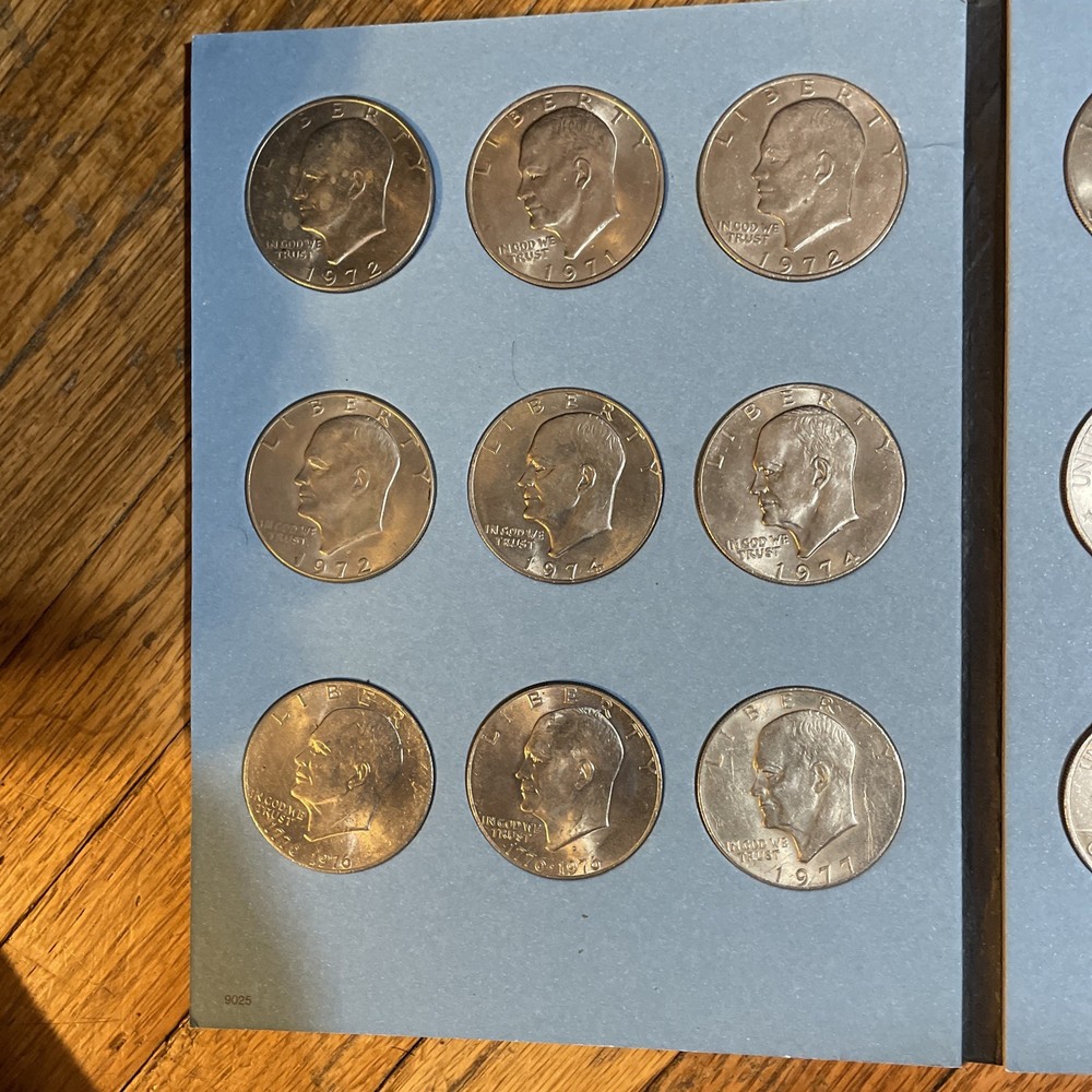 Stunning Ike Dollar Collection