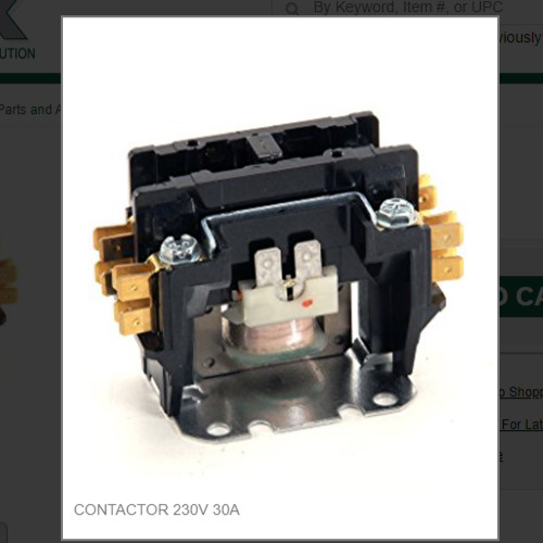 CONTACTOR 230V 30A  # 9101002-06