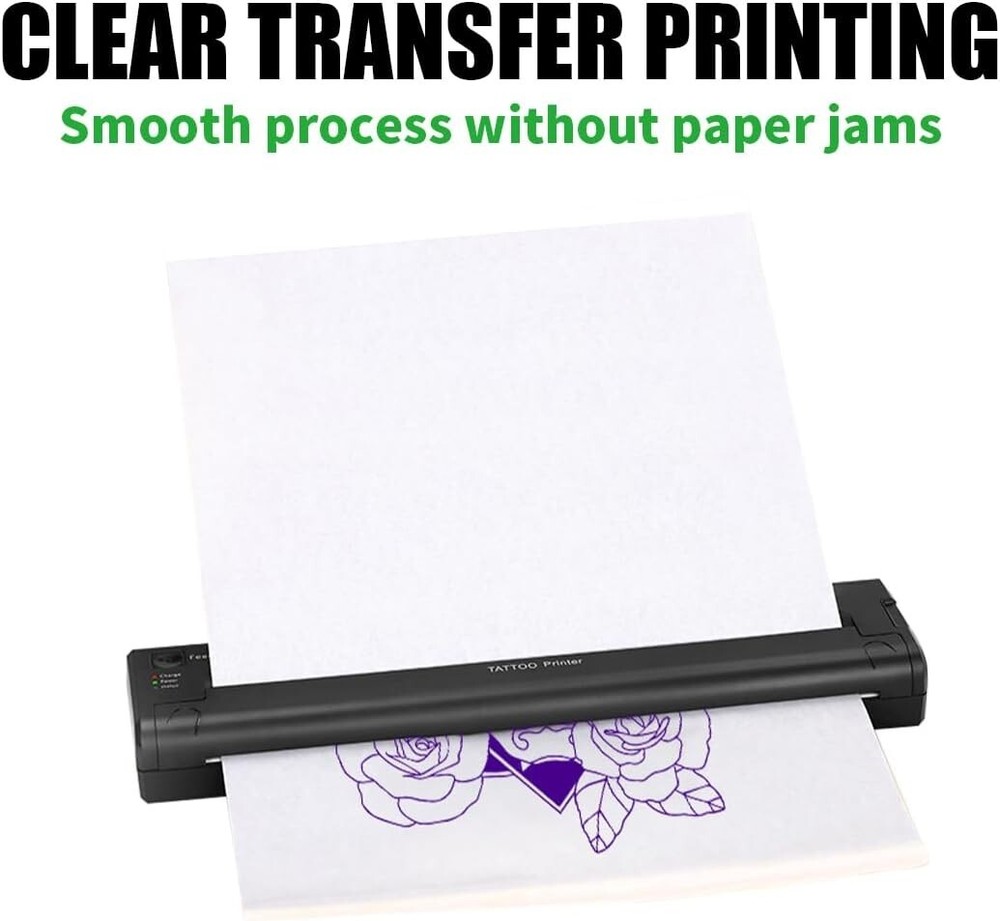 MASTLABS Wireless Tattoo Transfer Stencil Machine Copier Printer Thermal