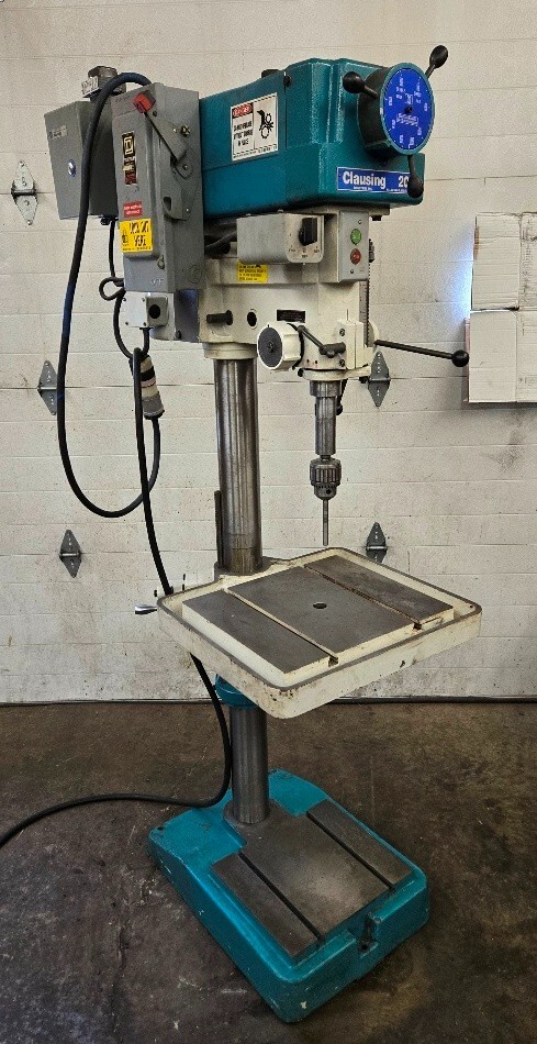 Clausing 20" Variable Speed Drill Press, 3 Ph. 460 Volts, Model 2276