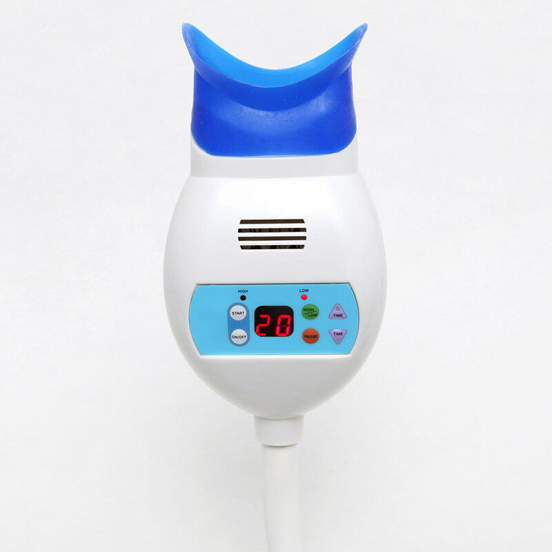 Dental Handheld LED Whitening Light Accelerator Bleaching Lamp for Arm+ A Goggle